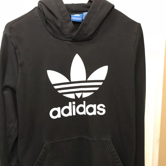 white adidas hoodie youth